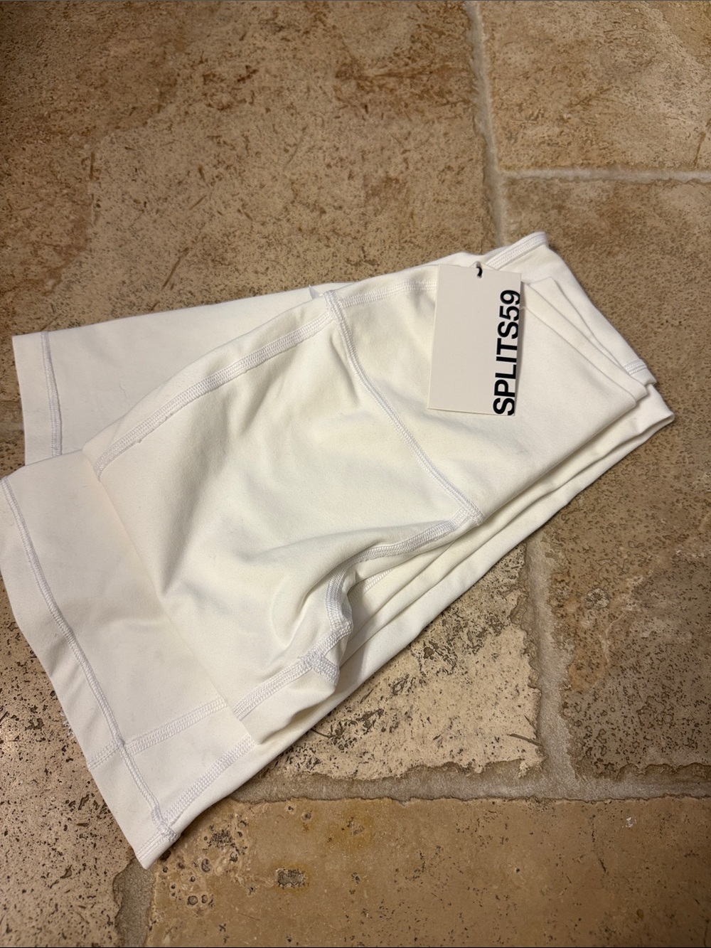 Splits59 White Flare Leggings XS New with tags